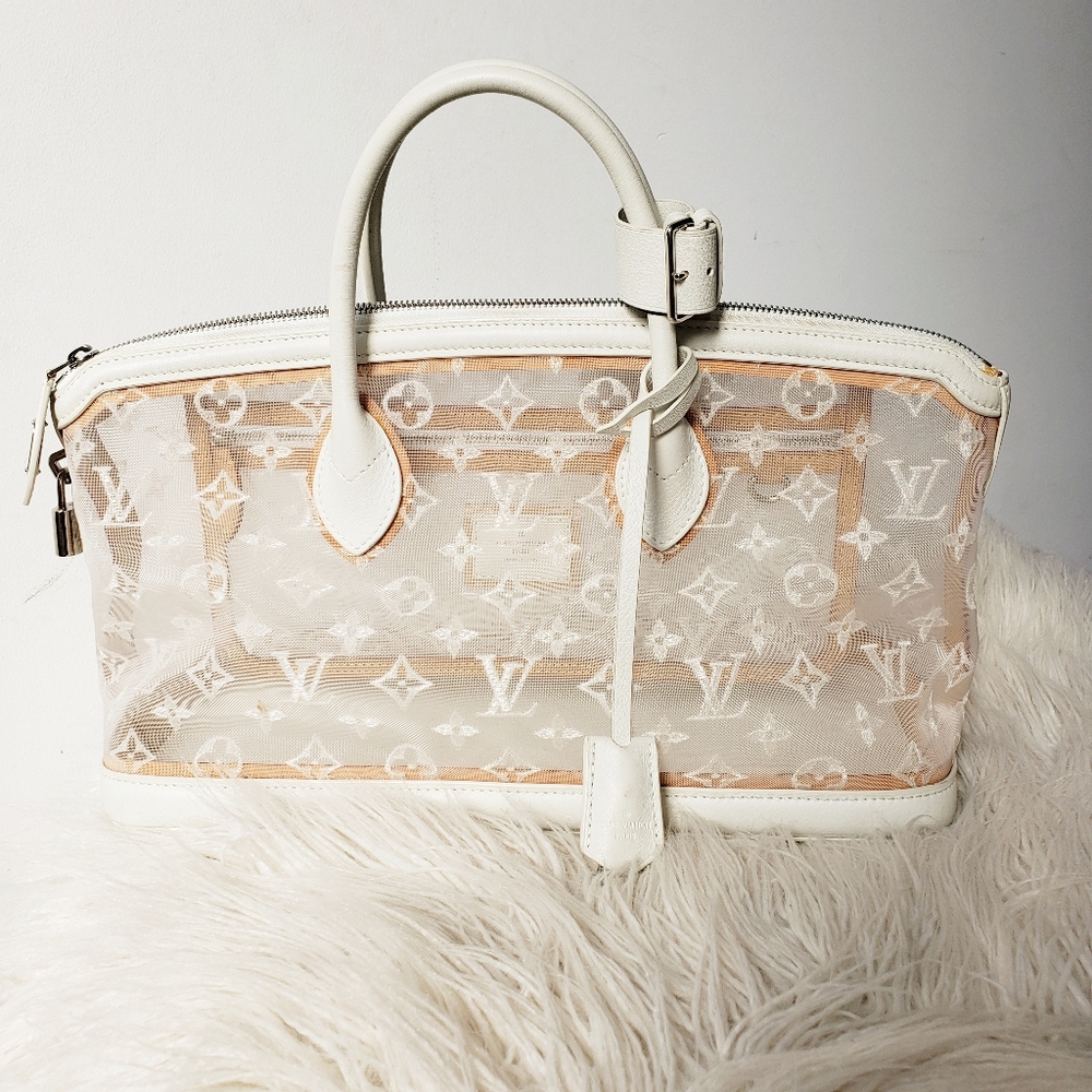Louis Vuitton Monogram Transparence Bag
